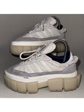 Adidas Ivy Park Super Sleek Chunky Platform Gray White Sneakers Shoes Size 5